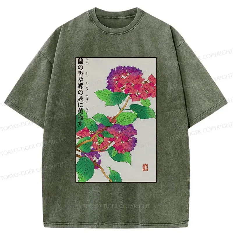 Trendy Kyoto lion summer t-shirt