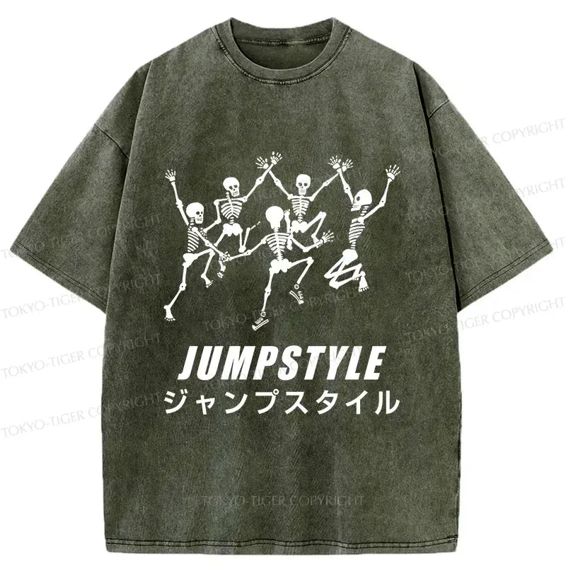 Trendy Japanese Skull T-Shirt for Summer