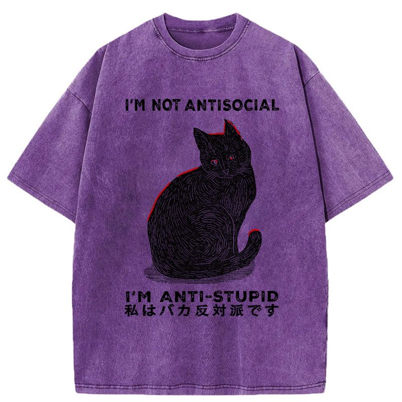 Funny Cat T-Shirt for Daily Wear