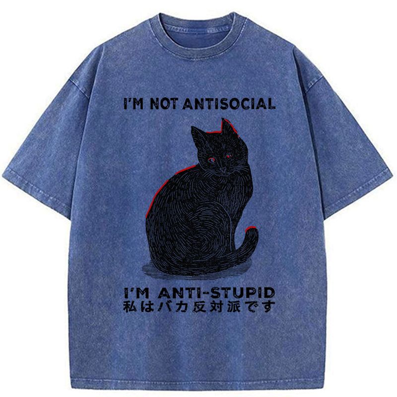 Funny Cat T-Shirt for Daily Wear