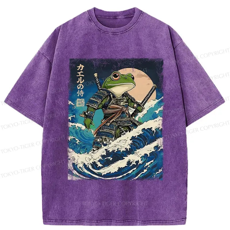 Great wave washed t-shirt on sale