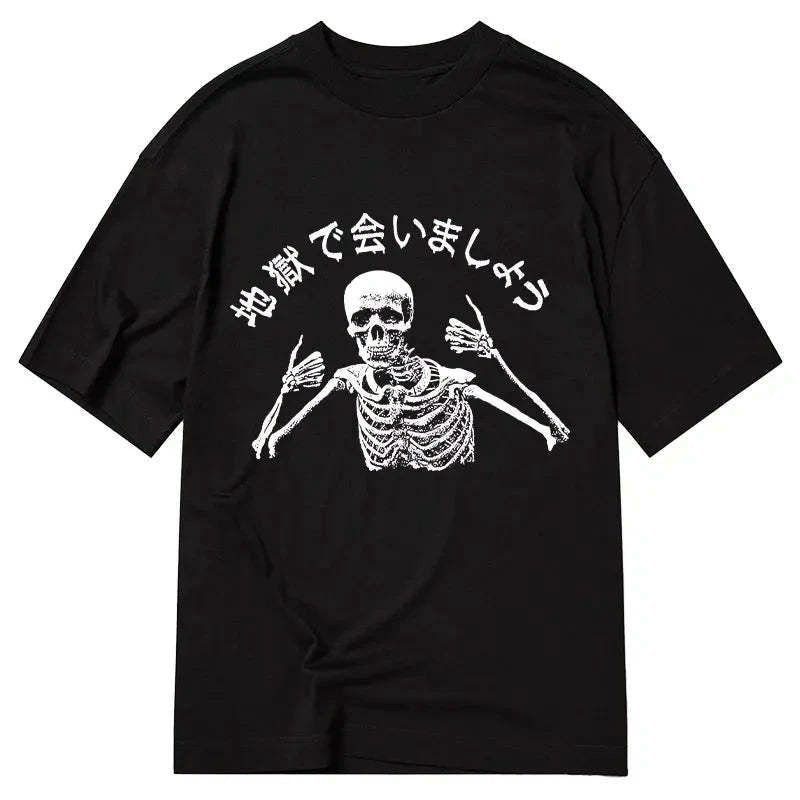 Unisex Japanese Style Streetwear Tee