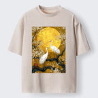 Traditional Japanese Crane Art T-Shirt