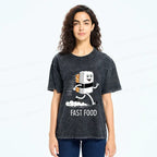Washed Unisex T-Shirt for Daily Wear