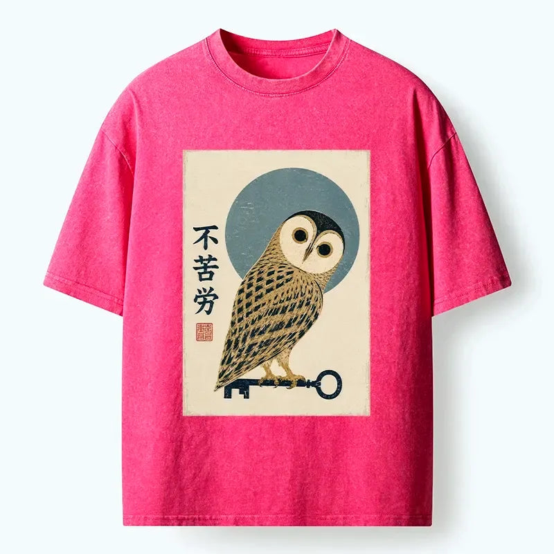 Kyoto lion washed tee best seller