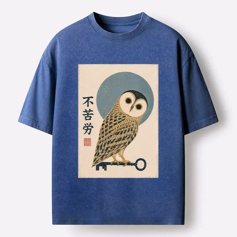 Kyoto lion washed tee best seller