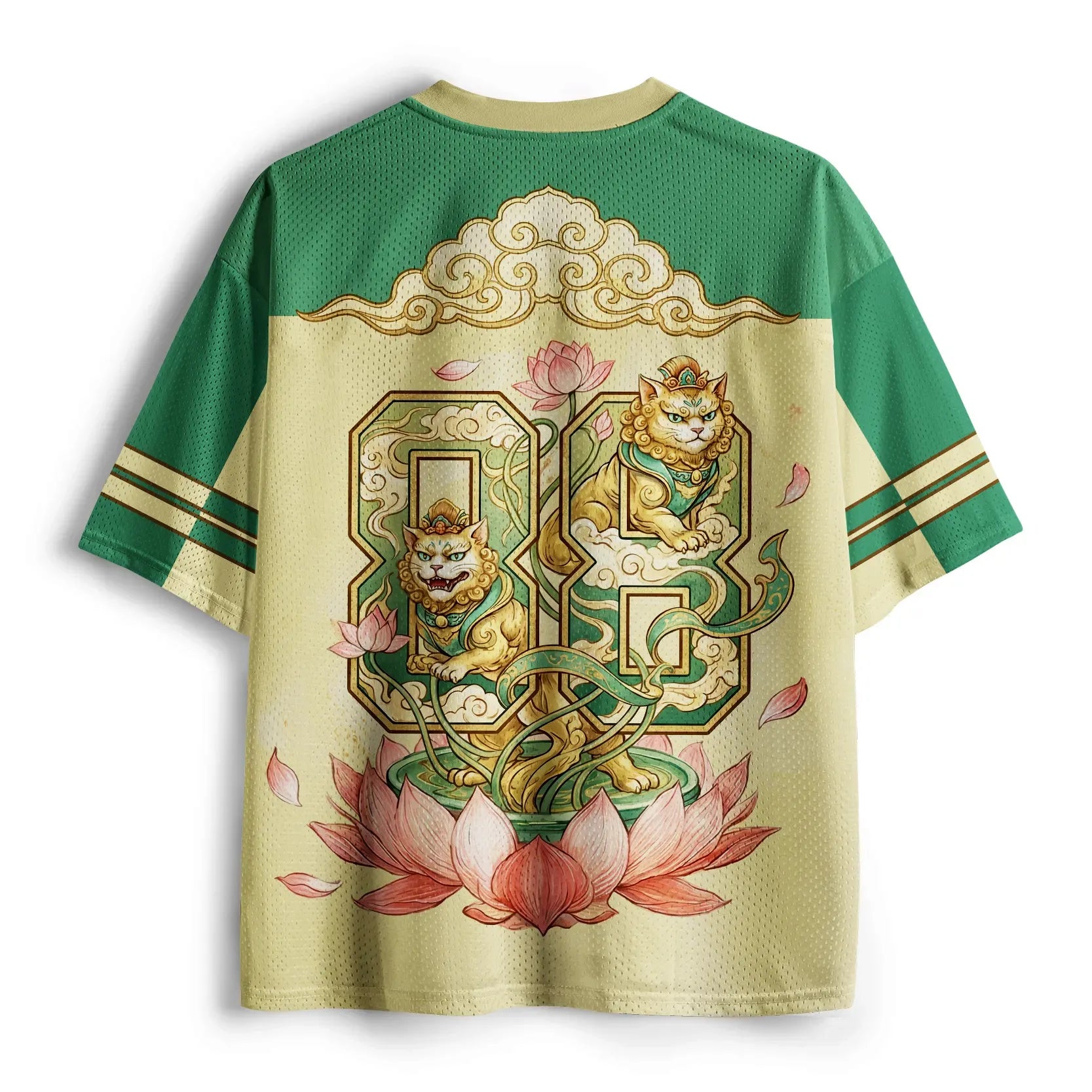 Zen Cat Mesh Jersey for Daily Wear