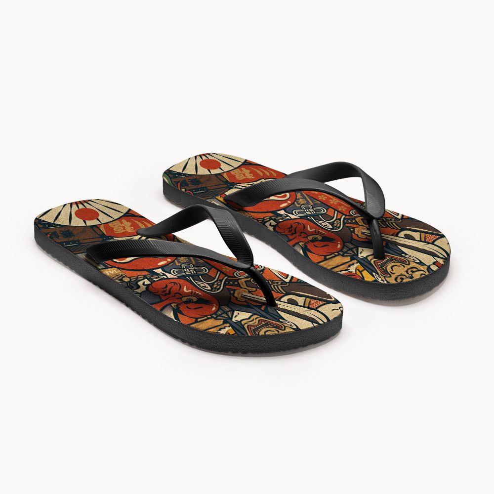 Kyoto Lion Flip Flops Summer Deal