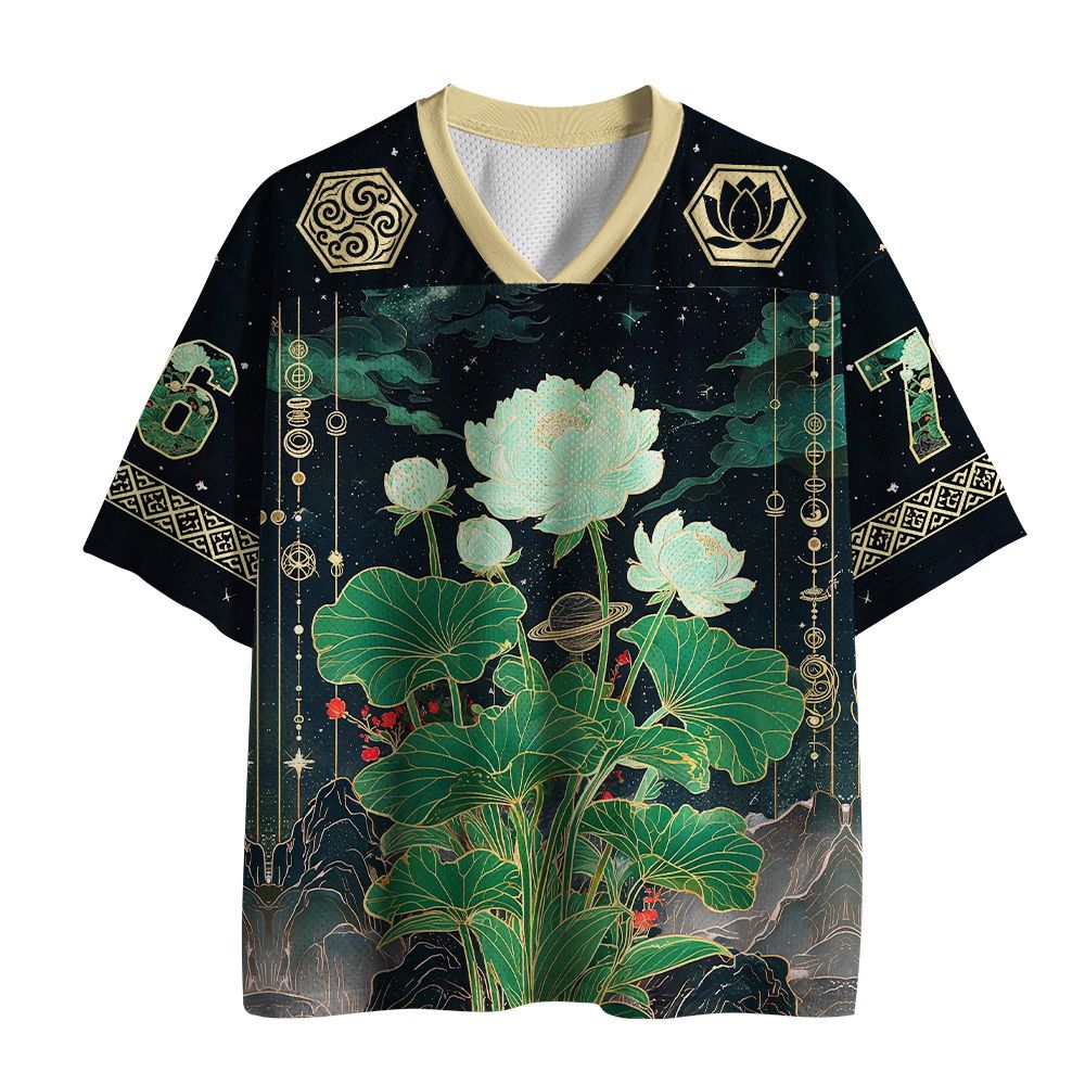 Breathable Unisex Mesh Jersey for Sports