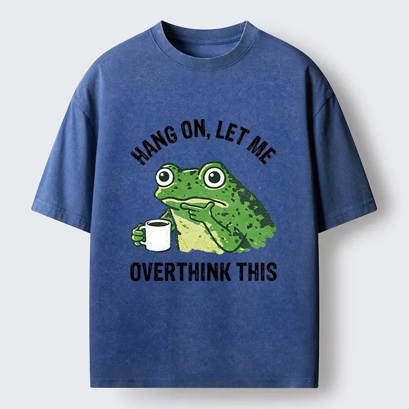 Japanese Vintage Frog T-Shirt for Daily Wear