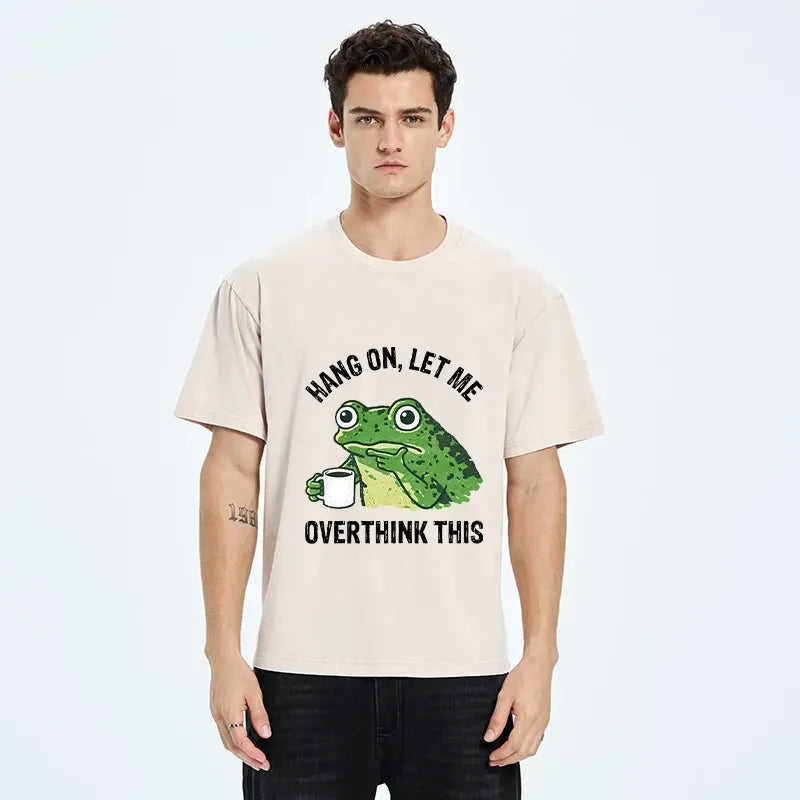 Japanese Vintage Frog T-Shirt for Daily Wear