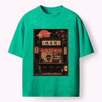 Japanese Vintage Cat T-Shirt Gift Idea