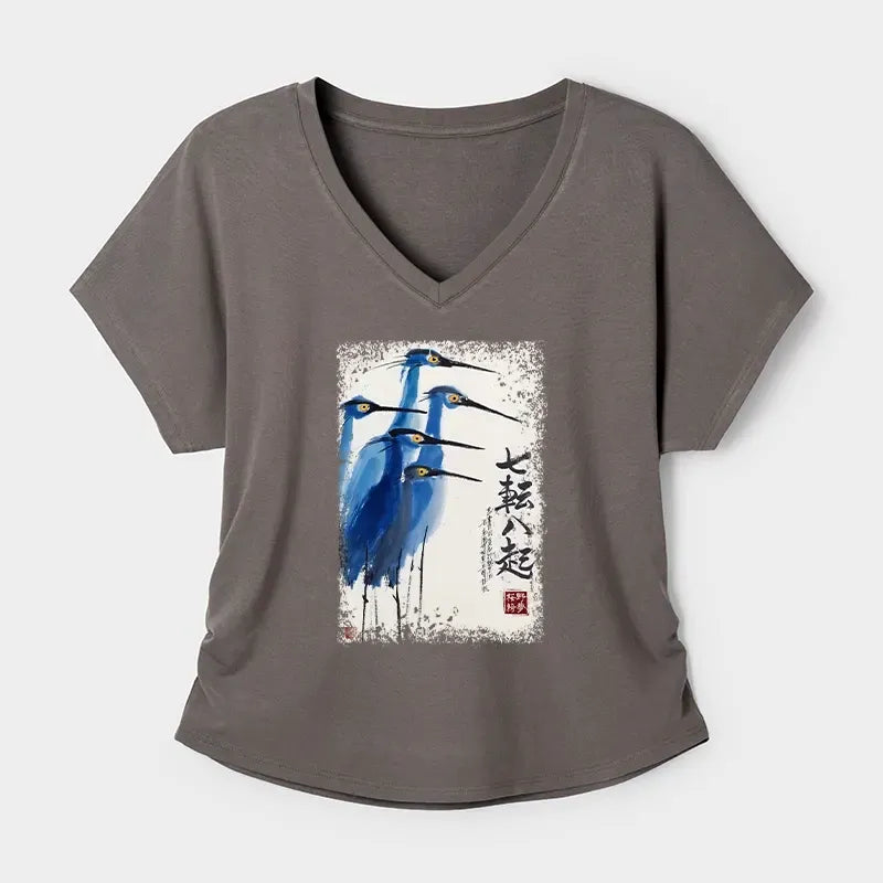 kyoto lion wings t-shirt for women