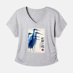Kyoto-Lion Wings That Never Yield Modal Dolman Sleeve T-Shirt