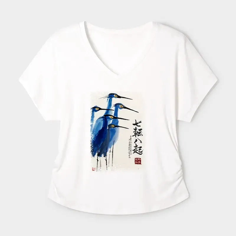 kyoto lion wings t-shirt for women