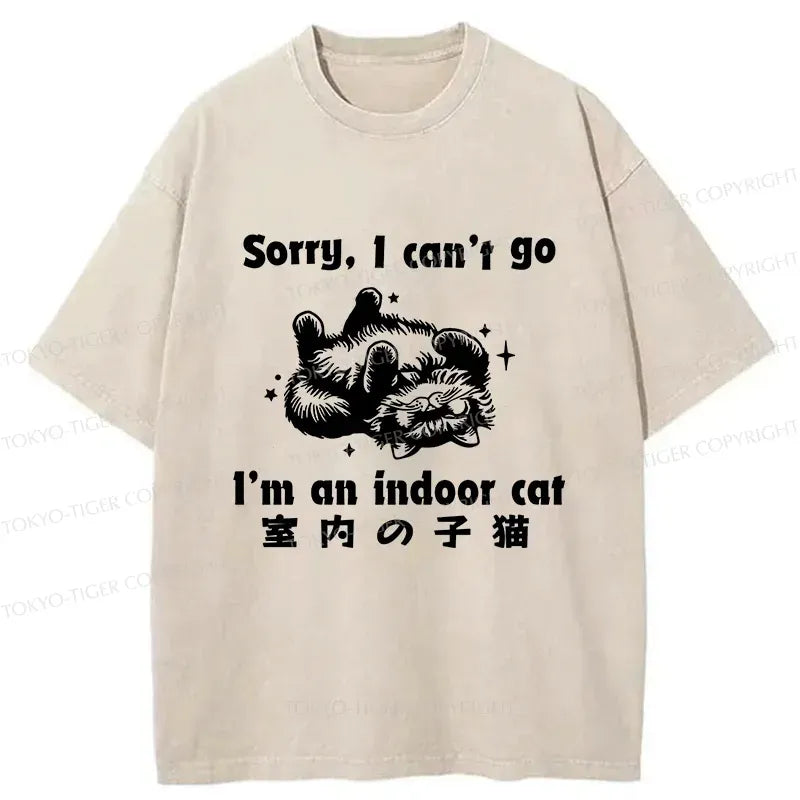Japanese Vintage Cat Tee on Sale