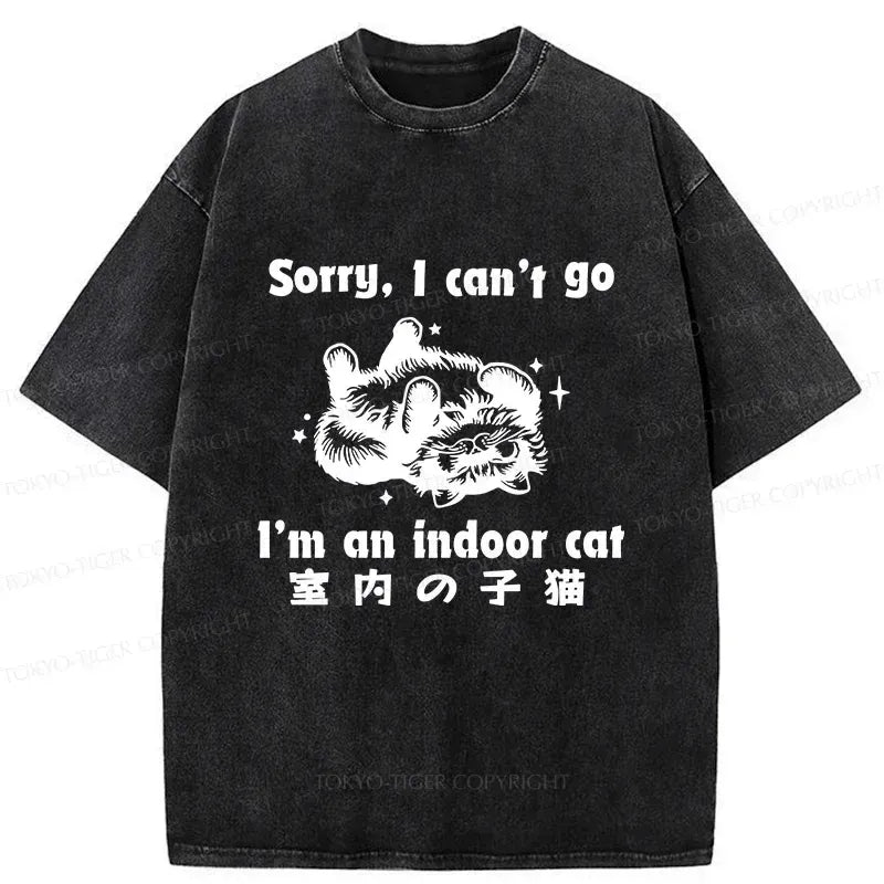 Japanese Vintage Cat Tee on Sale