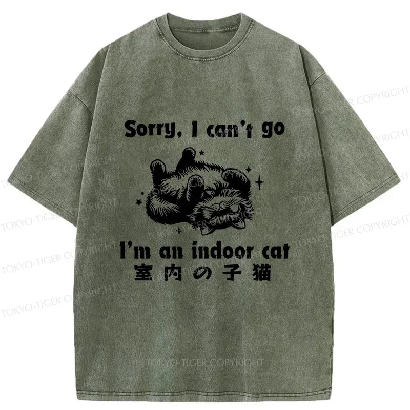 Unisex Cat T-Shirt for Streetwear