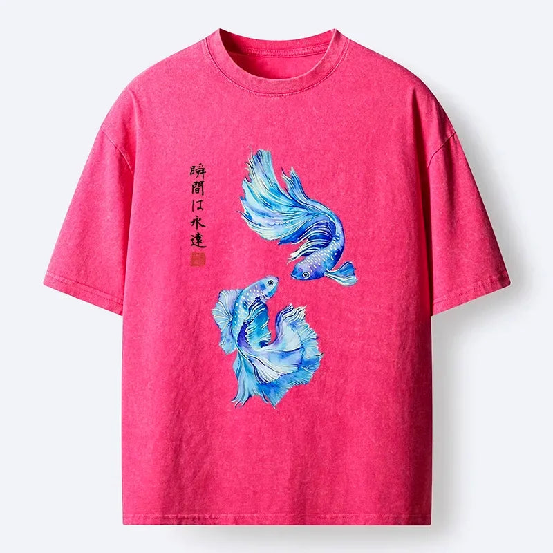 Betta Fish T-Shirt Gift Idea for Dad
