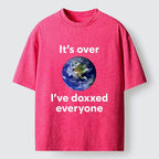 Kyoto-Lion Expose Everyone's Locations Washed T-Shirt