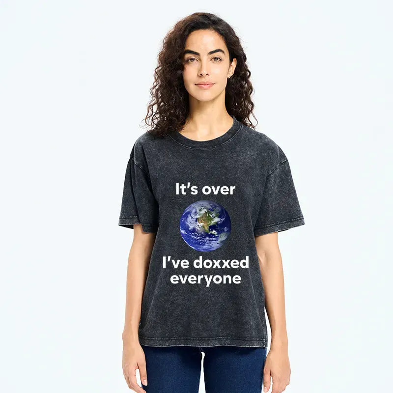 Vintage Washed Unisex T-Shirt for Summer