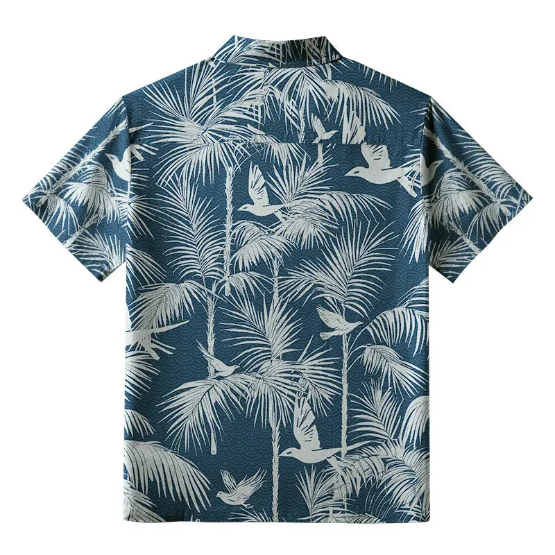 Japanese Aloha Shirt for Summer Vacation