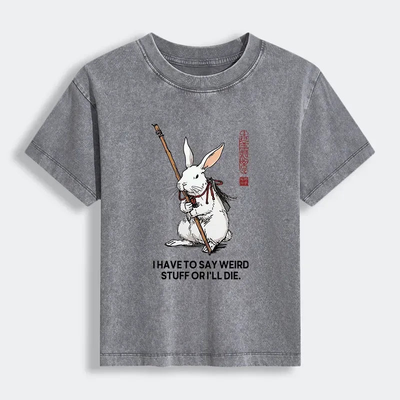 Cute Japanese Rabbit T-shirt for Gift Idea