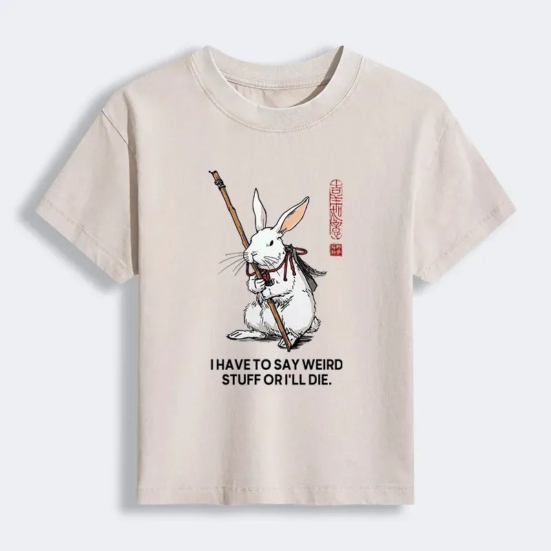 Kyoto-Lion Funny T-shirt for Daily Wear