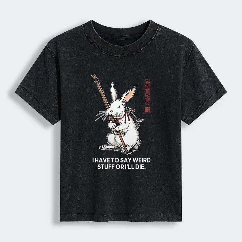 Cute Japanese Rabbit T-shirt for Gift Idea