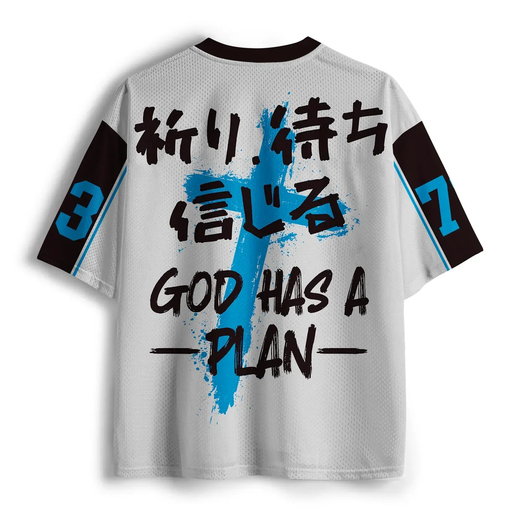 Vintage Japanese Lion God Mesh Jersey on Sale