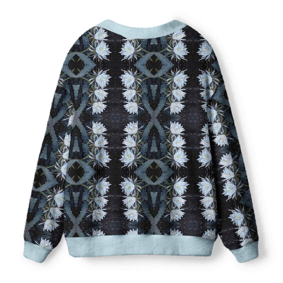 Kyoto-Lion Whispers Of The Lotus: A Journey Into Zen Ugly Cardigan Sweater