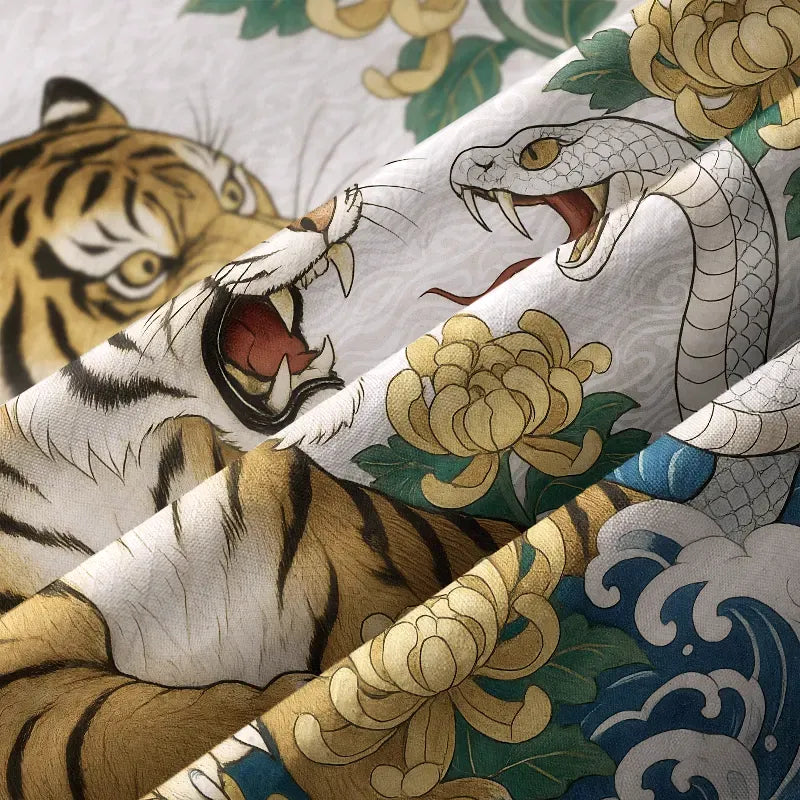 Mythical Japanese Streetwear Summer Top