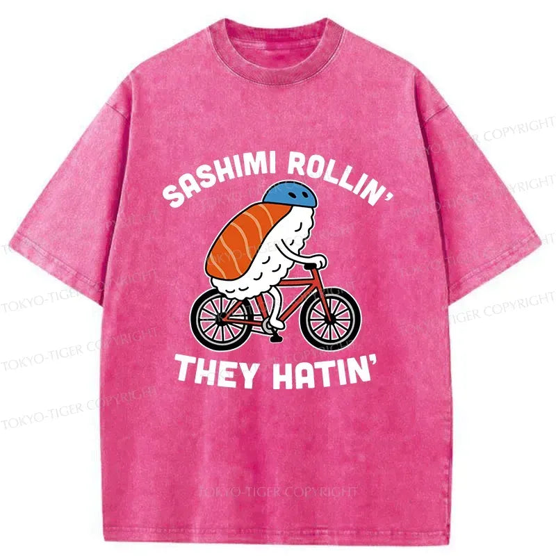 Washed Streetwear T-Shirt for Summer