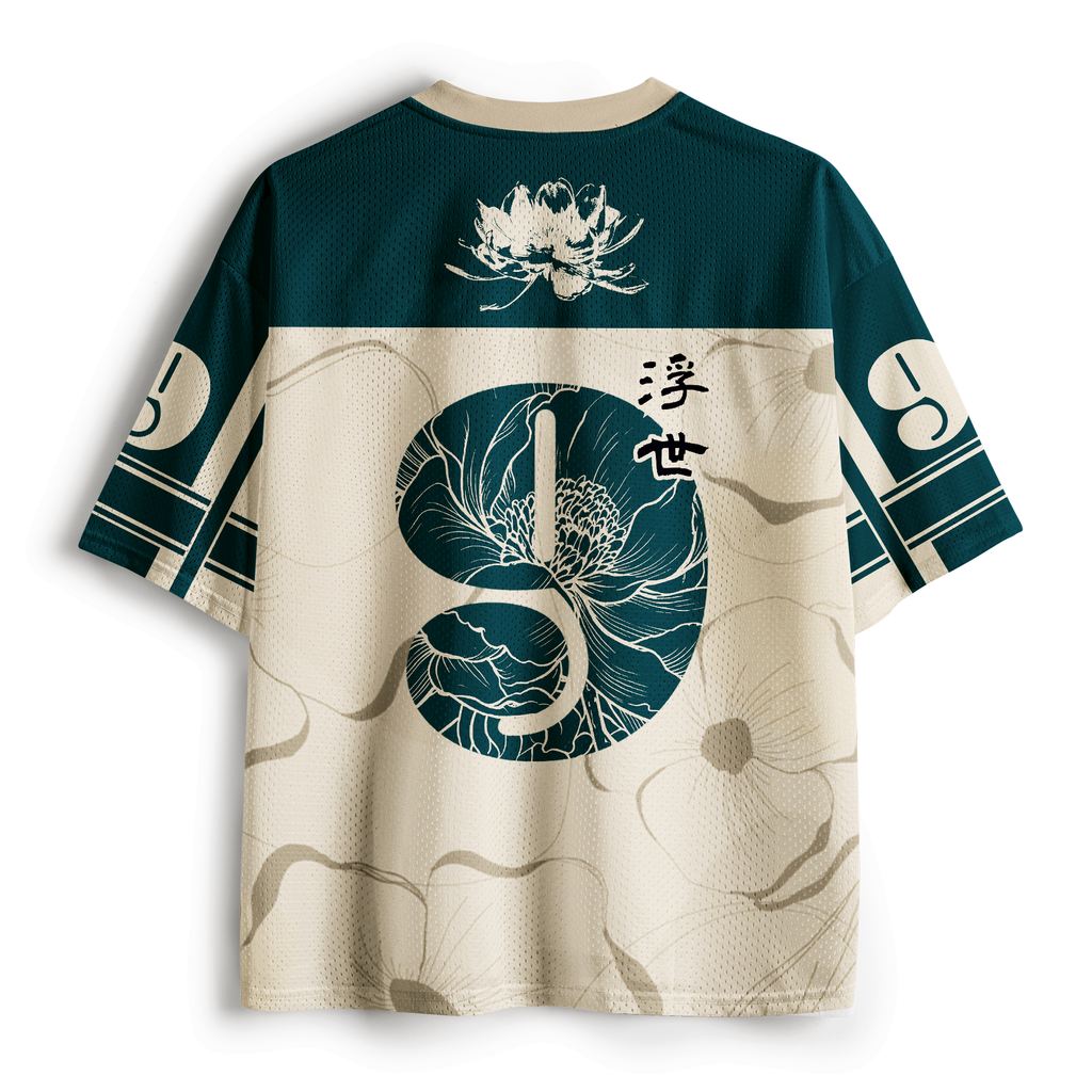Kyoto-Lion Ukiyo No Hana Mesh Jersey