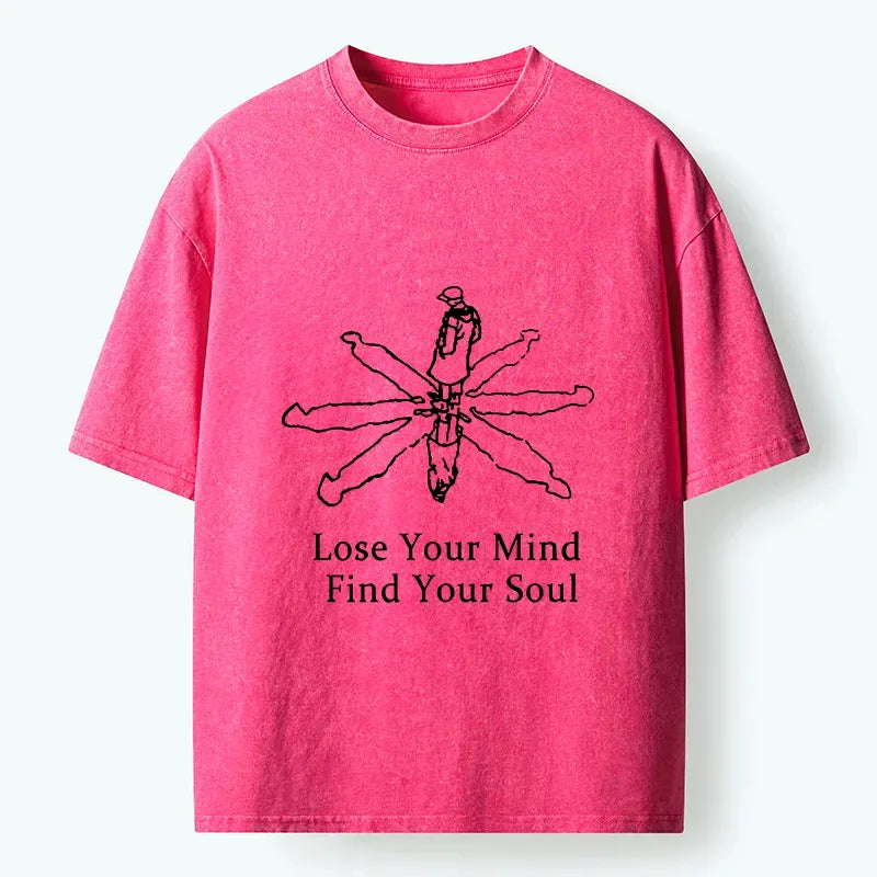 Kyoto-Lion Find Your Soul Washed T-Shirt