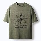Kyoto-Lion Unisex Cotton T-Shirt for Streetwear