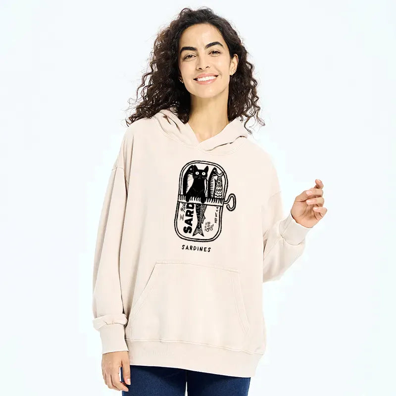 Japanese Cat Hoodie for Everyday Wear