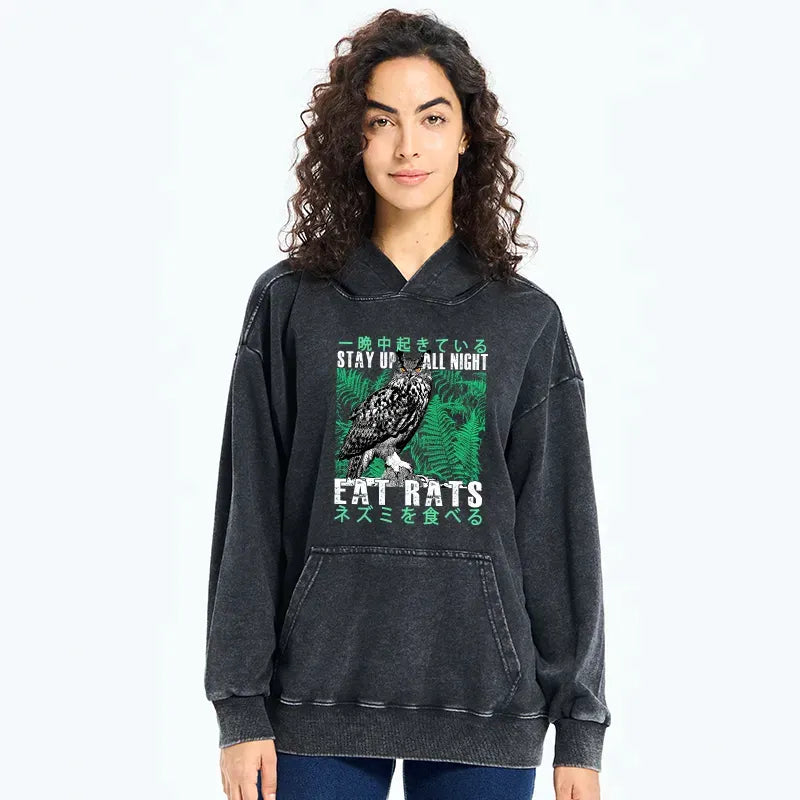 kyoto owl rat hoodie on sale