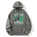 Kyoto-Lion Owls Prey On Rats At Night Washed Hoodie