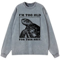 Kyoto lion turtle meme long sleeve tee