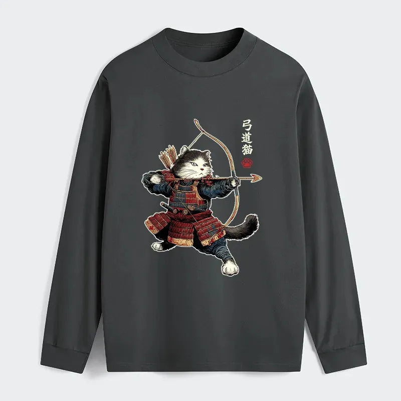 Japanese Kyudo Cat Classic Tee