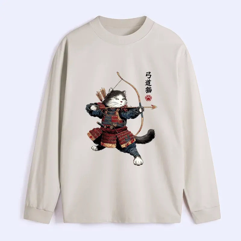 Japanese Kyudo Cat Classic Tee