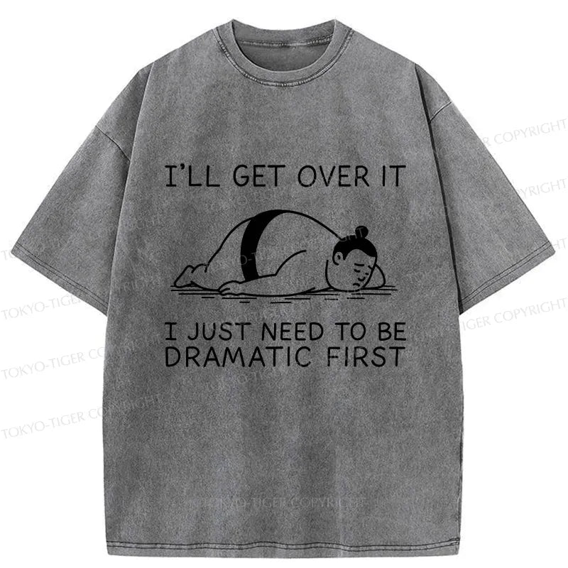Kyoto-Lion I'll Get Over It Washed T-Shirt