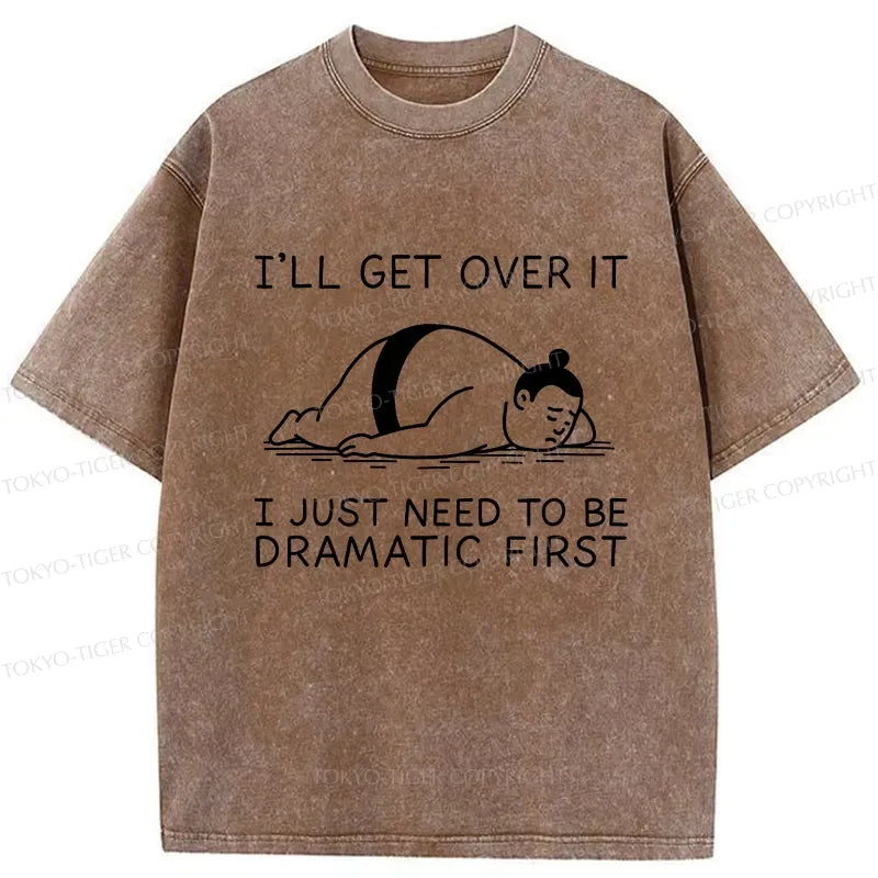 Kyoto-Lion I'll Get Over It Washed T-Shirt