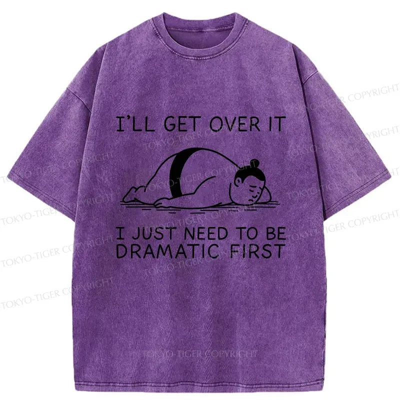 Kyoto-Lion I'll Get Over It Washed T-Shirt