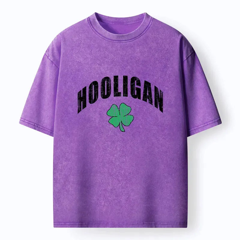 Japanese Vintage Washed T-Shirt for Daily Wear