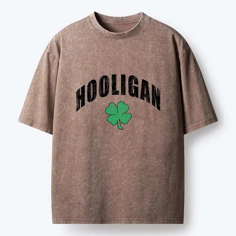Kyoto-Lion Lucky Troublemaker Washed T-Shirt