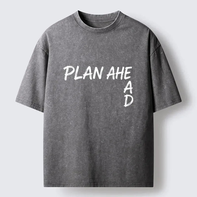 Japanese Washed T-Shirt for Streetwear