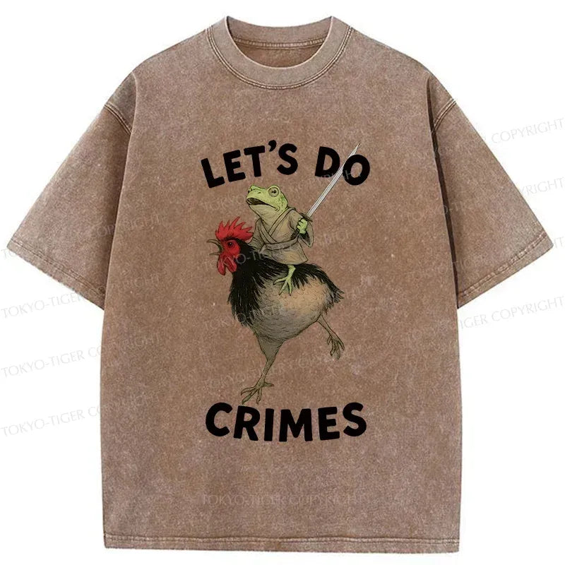 Washed Unisex T-Shirt with Japanese Culture