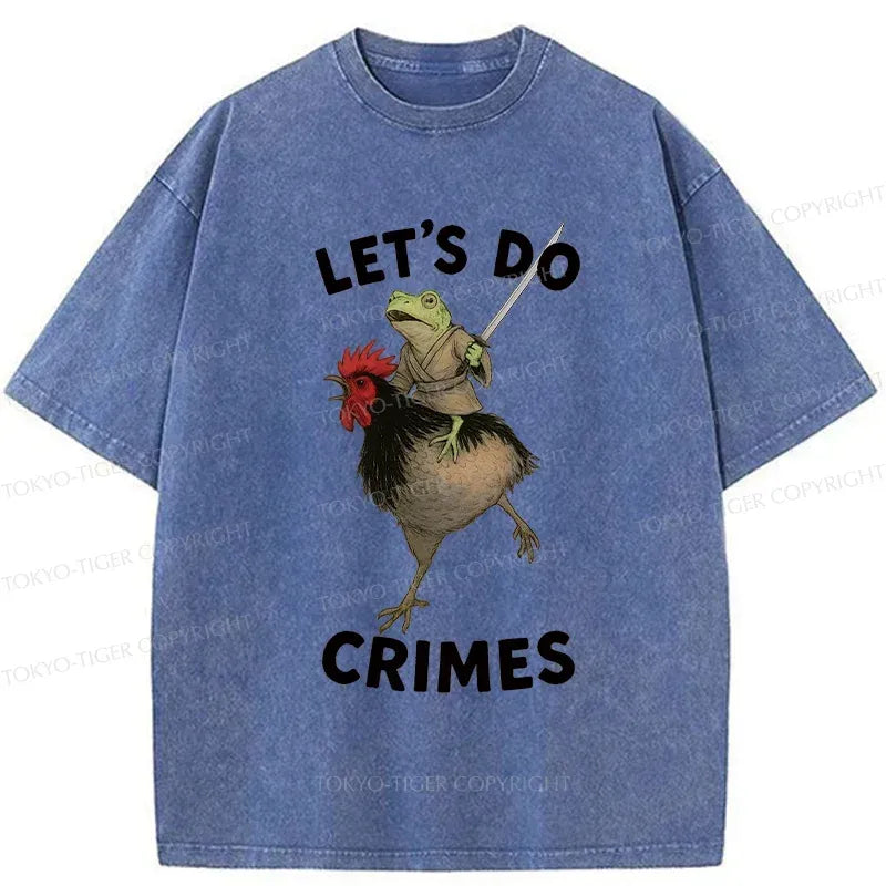 Washed Unisex T-Shirt with Japanese Culture